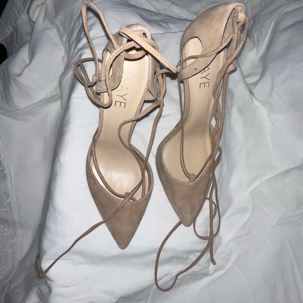 NEW Raye Tamrin High Heel Ankle Wrap Pumps